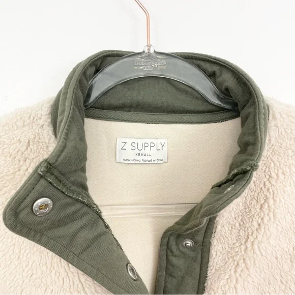Z Supply Cannon Quilted Sherpa Jacket - Picture 4 of 7